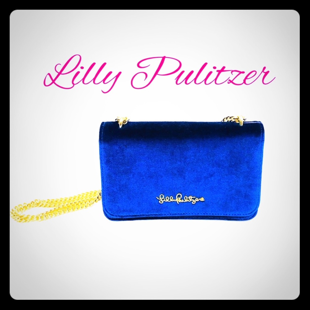 COPY - Lilly Pulitzer Kat Velvet Crossbody Bag